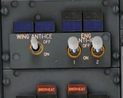 XP 12的ZIBO 738这两个灯什么情况