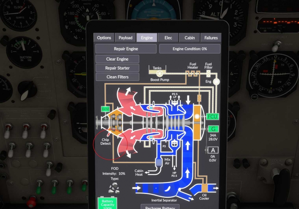 Black Square C208 Grand Caravan这个故障灯啥意思