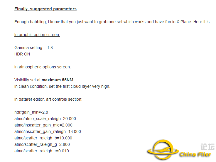 x-plane 10参数调节插件-3244 