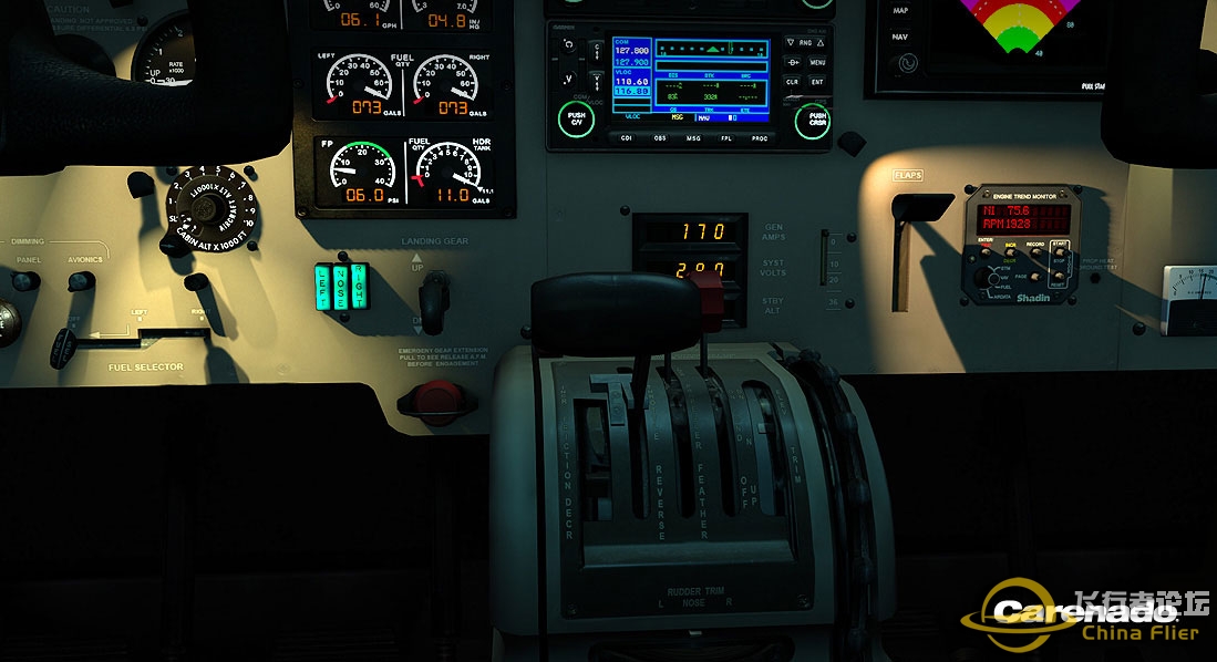 P3D飞机模型展示-9709 