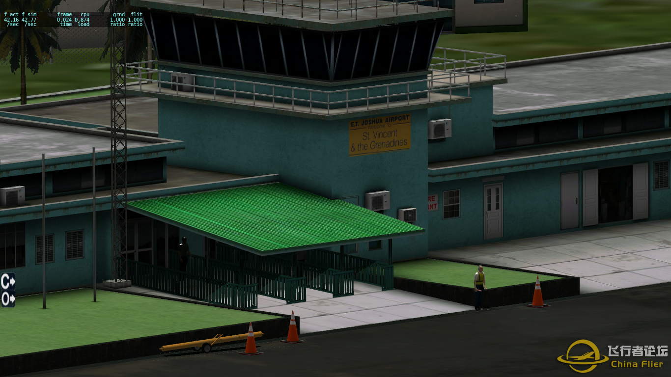 转换FSX TAXI2GATE - E.T. JOSHUA AIRPORT SAINT VINCENT-9339 