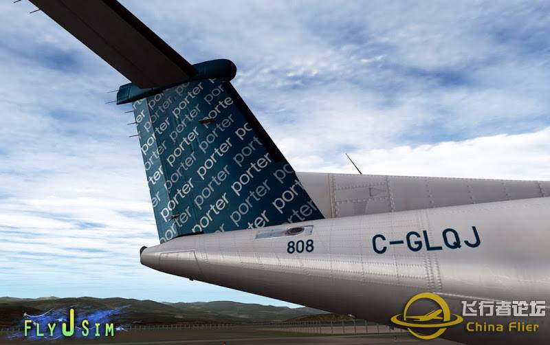 【XPX】Dash 8 Q400收费机-8281 