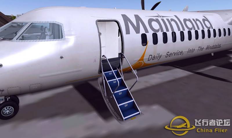 【XPX】Dash 8 Q400收费机-3865 