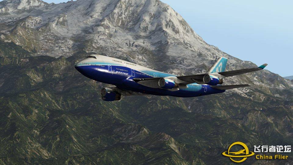 默认波音747原厂涂装-3453 