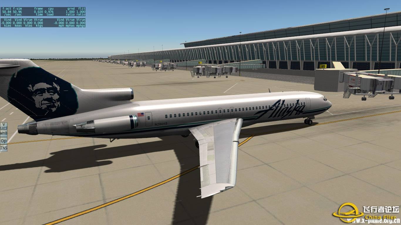 [XPCS][复杂机场]上海浦东机场地景-6040 