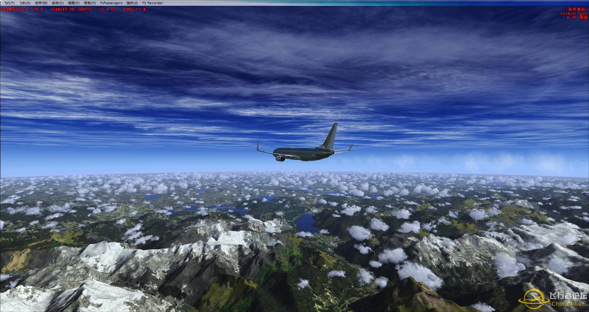 PMDG737瑞士飞行美图2-726 