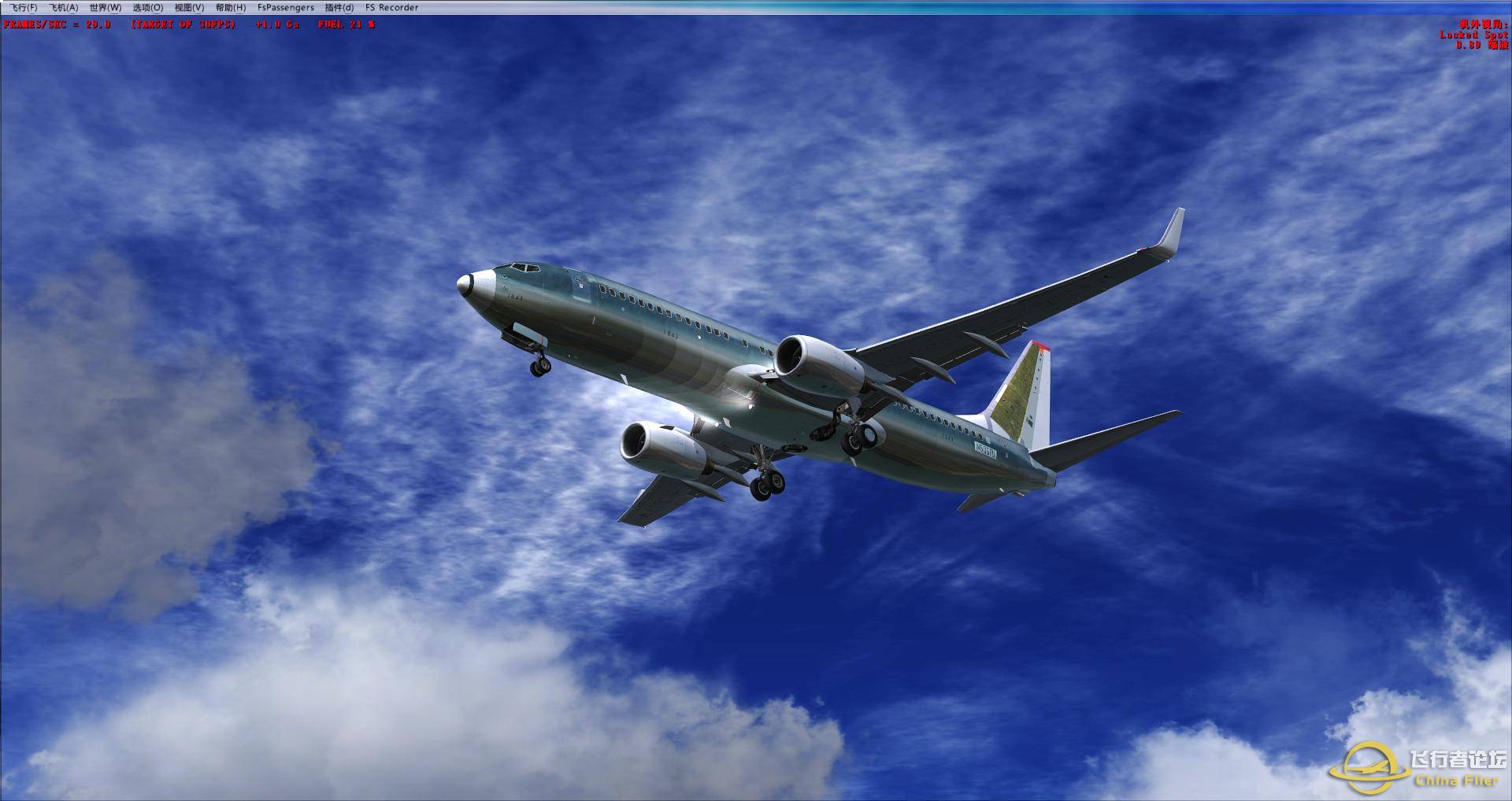 PMDG737瑞士飞行美图4-1349 