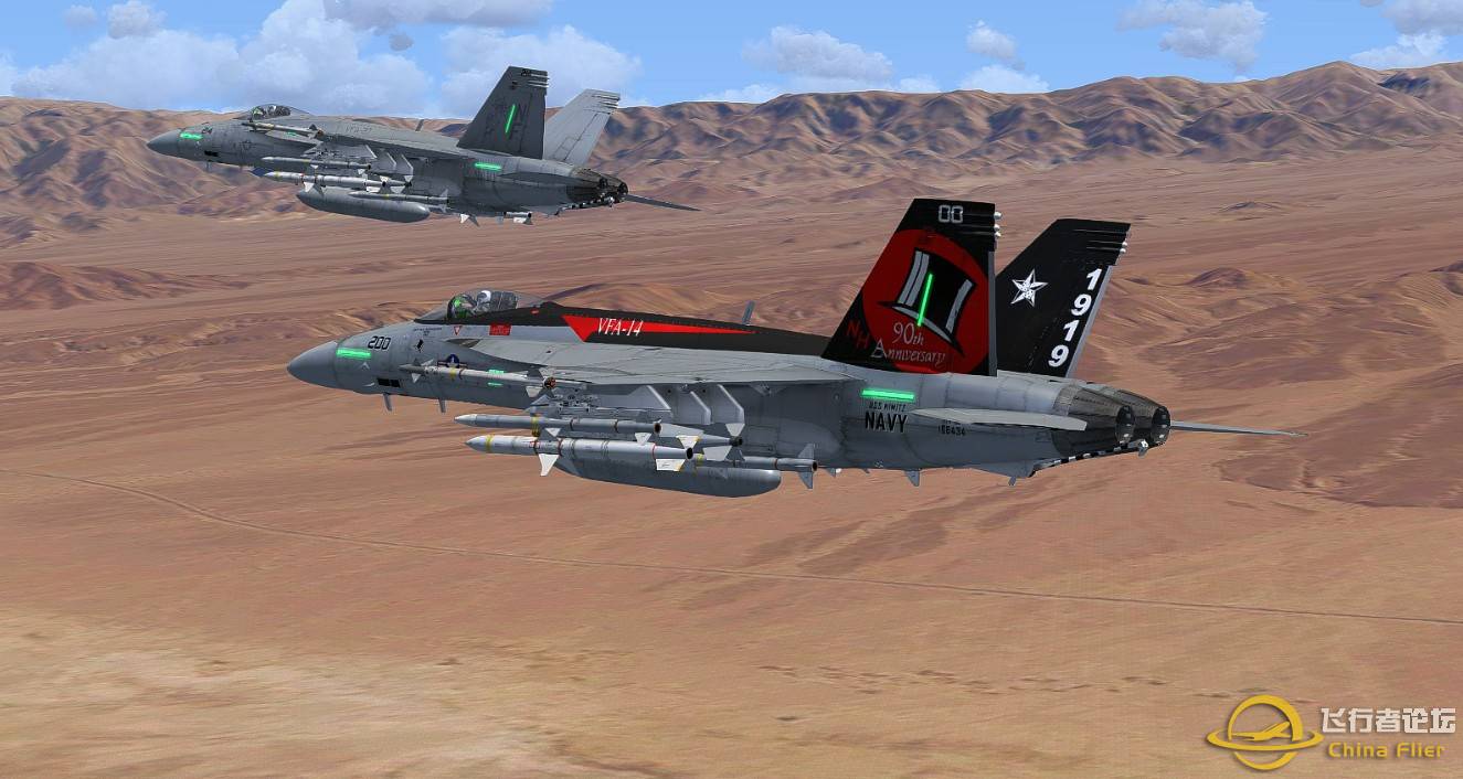 F-18编队飞行！-5492 