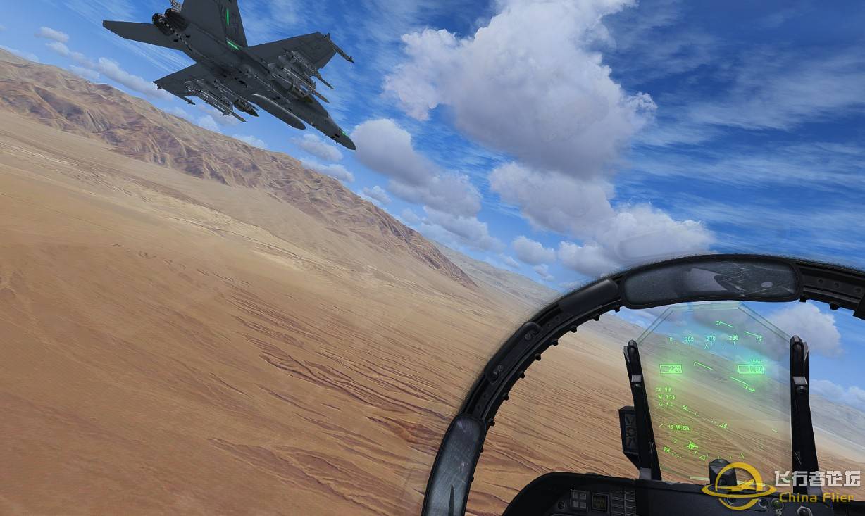 F-18编队飞行！-8142 