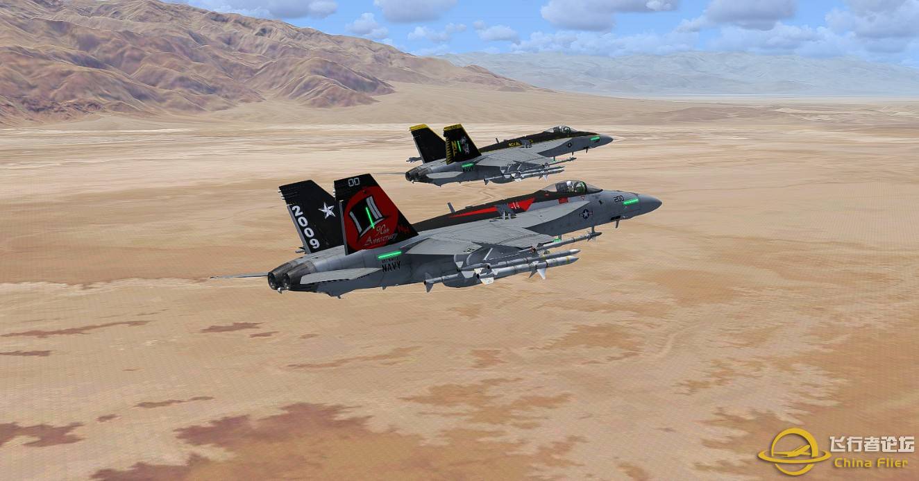 F-18编队飞行！-1580 