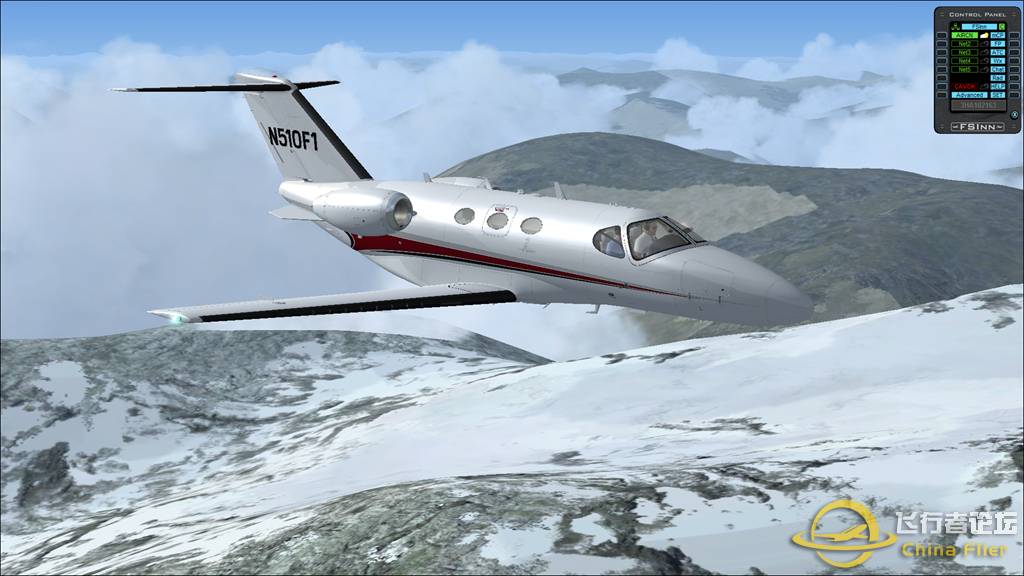 塞斯纳奖状野马试飞喀什至乌鲁木齐-1582 