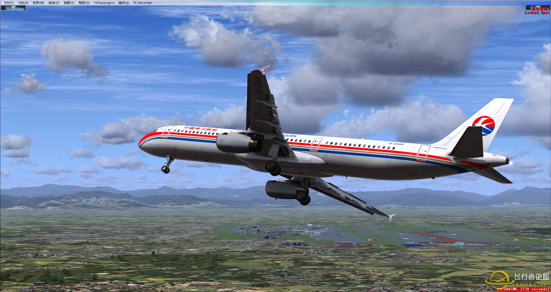 东航321韩国仁川到北京-9820 