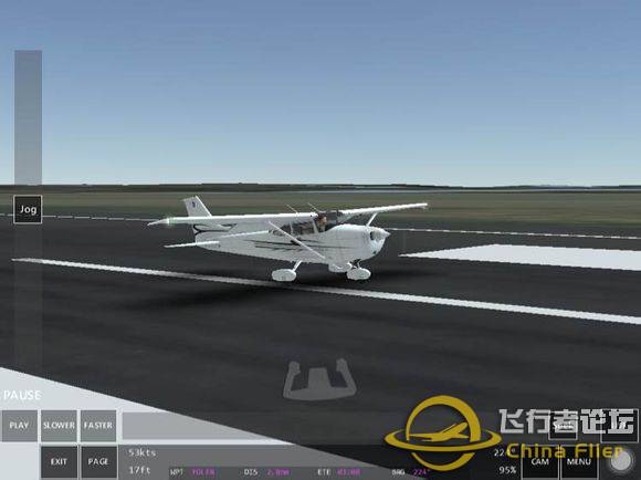 infinite flight 塞斯纳172五边飞行教程-1933 