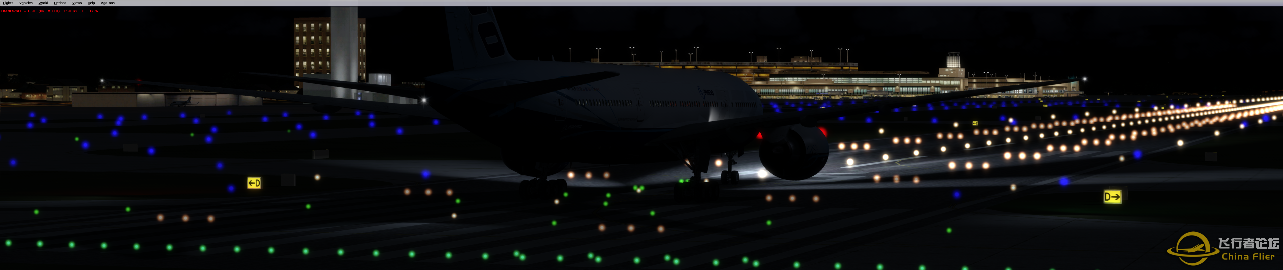 【2314】两个家用飞行模拟最先进的产品美妙的融为一体-1840 