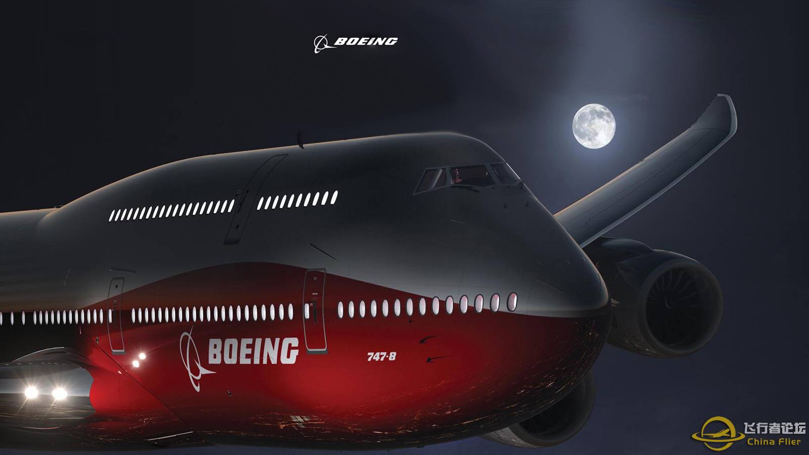 波音官网日历壁纸，改了改，去除日期，适合1920X1080屏-5050 