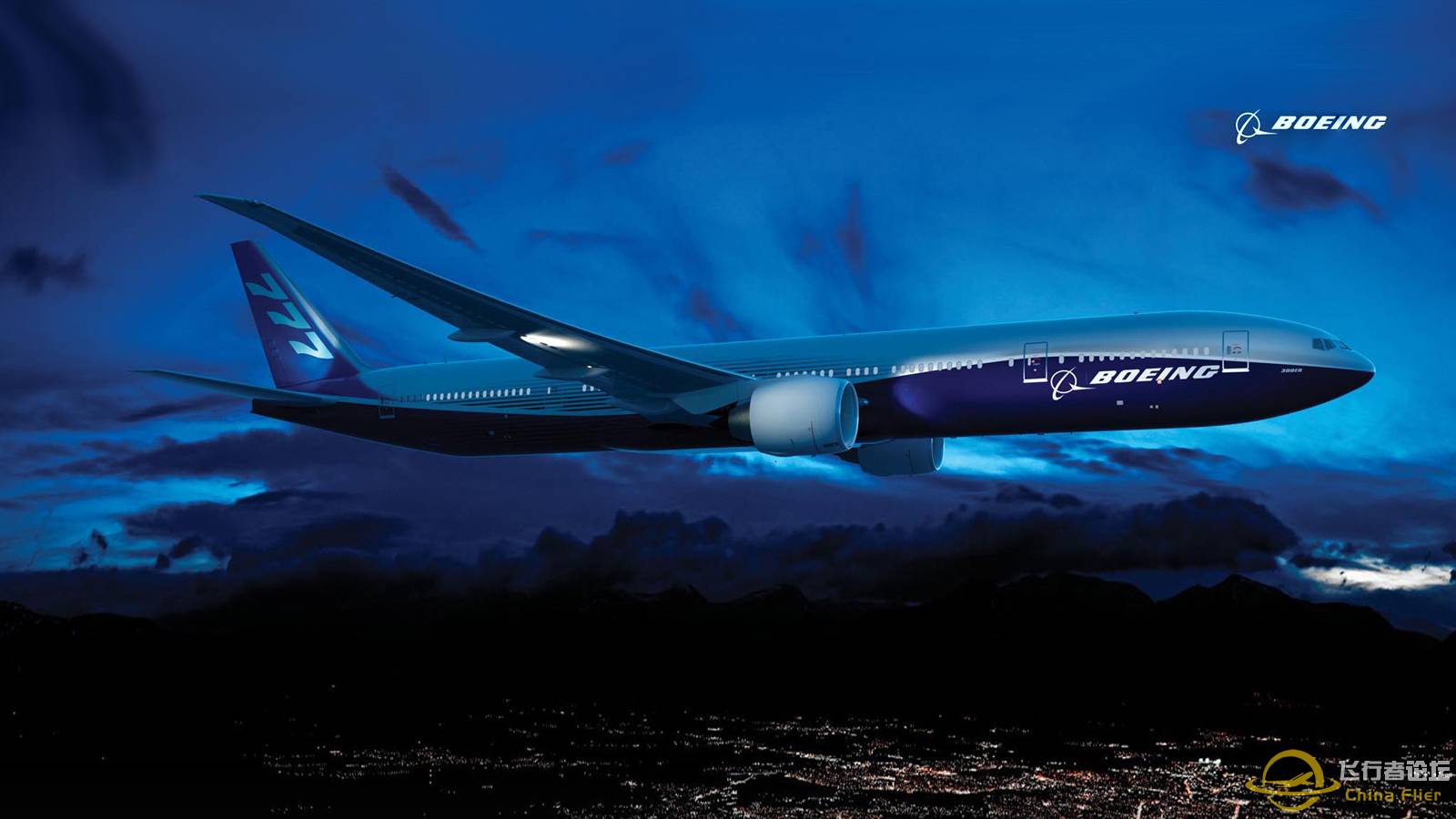 波音官网日历壁纸，改了改，去除日期，适合1920X1080屏-8361 