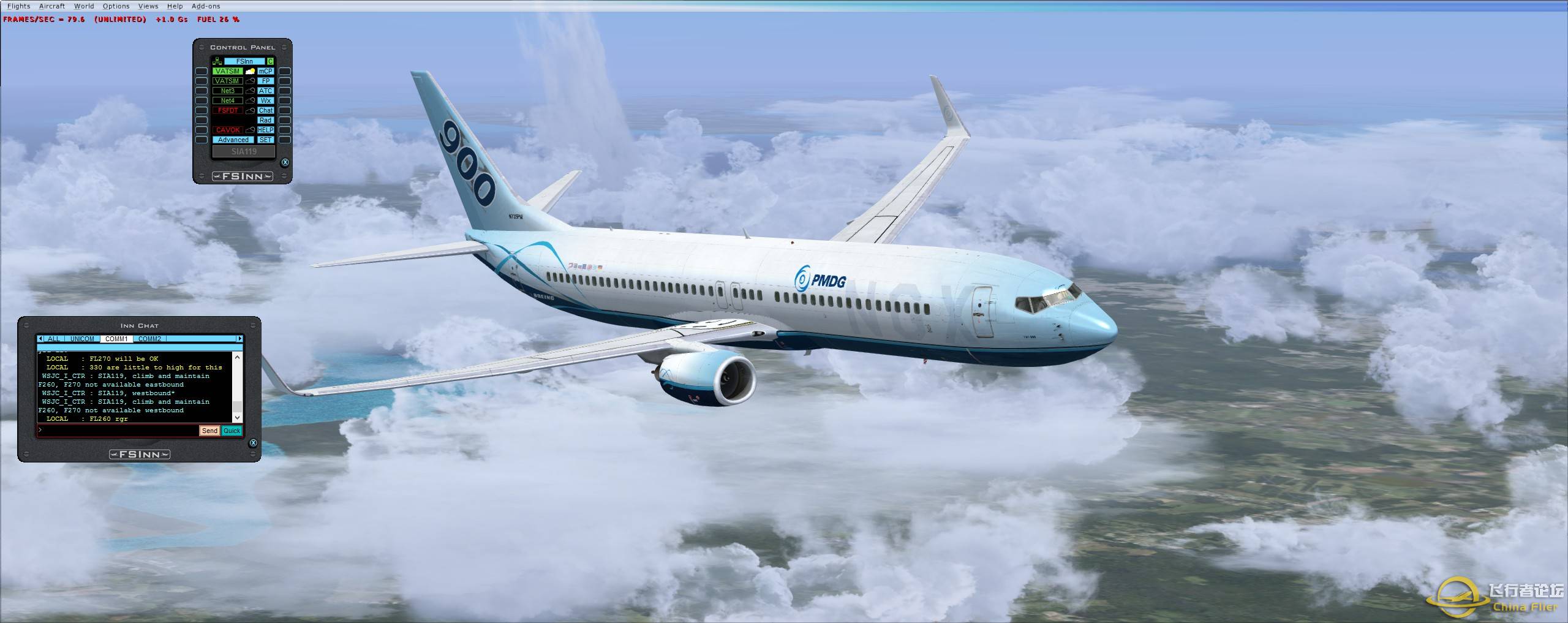 SIA-119 SIN-KUL 737-900wl (VATSIM)-4616 