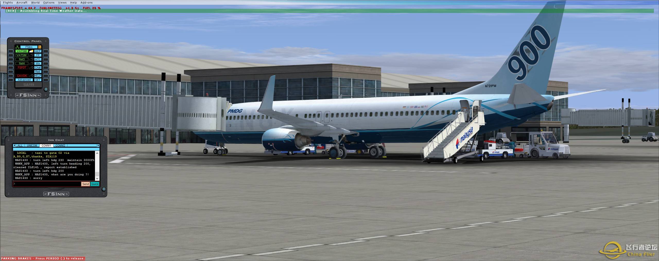SIA-119 SIN-KUL 737-900wl (VATSIM)-3714 