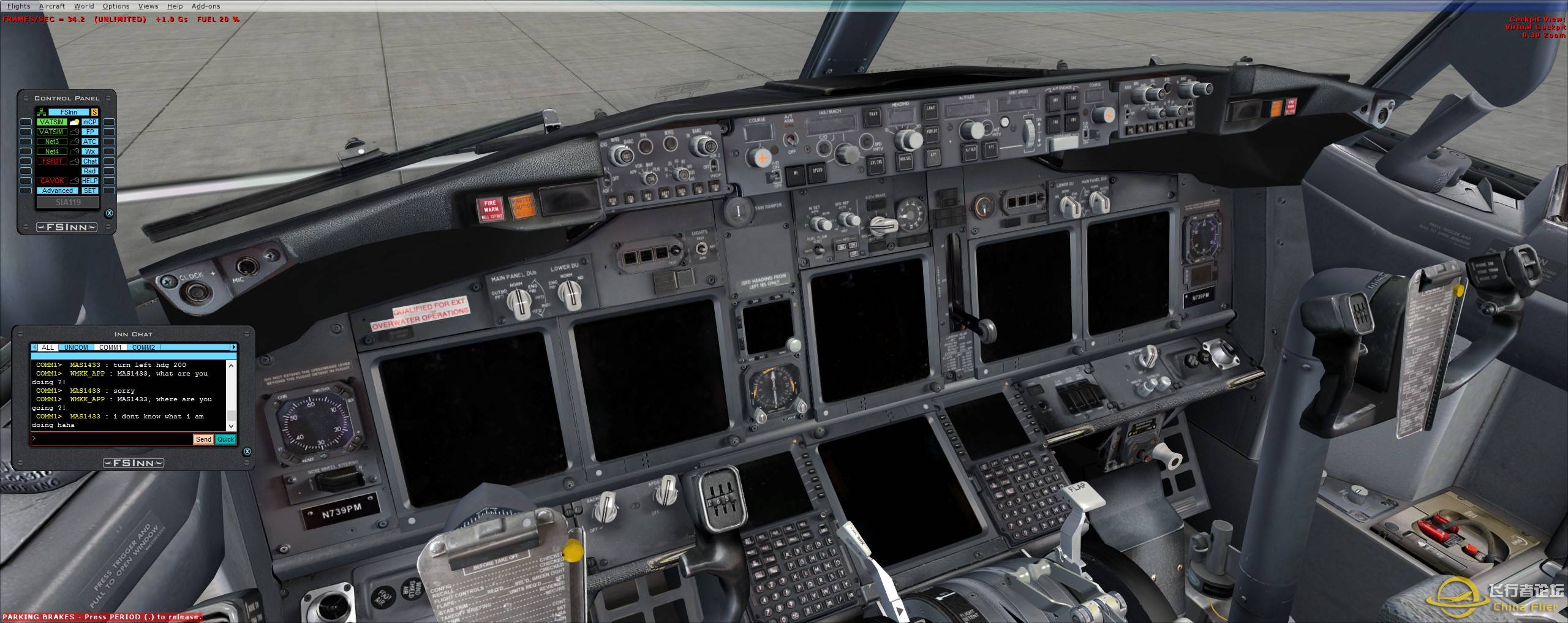 SIA-119 SIN-KUL 737-900wl (VATSIM)-9371 