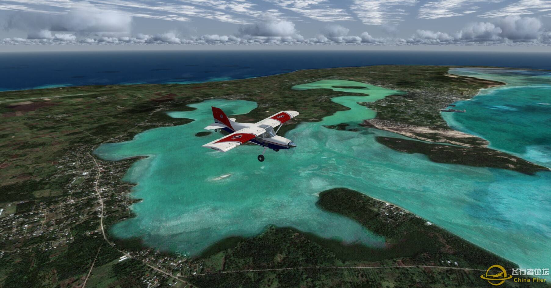 汤加国的首都努库阿洛法岛(p3d测试篇)-1801 