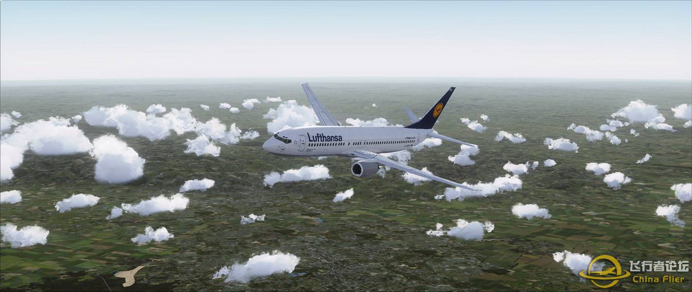 汉莎737-800 法兰克福--维也纳 多图杀猫-7671 