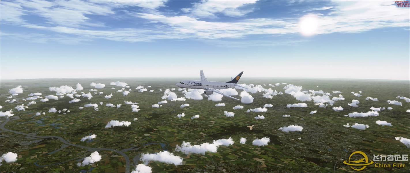 汉莎737-800 法兰克福--维也纳 多图杀猫-6274 