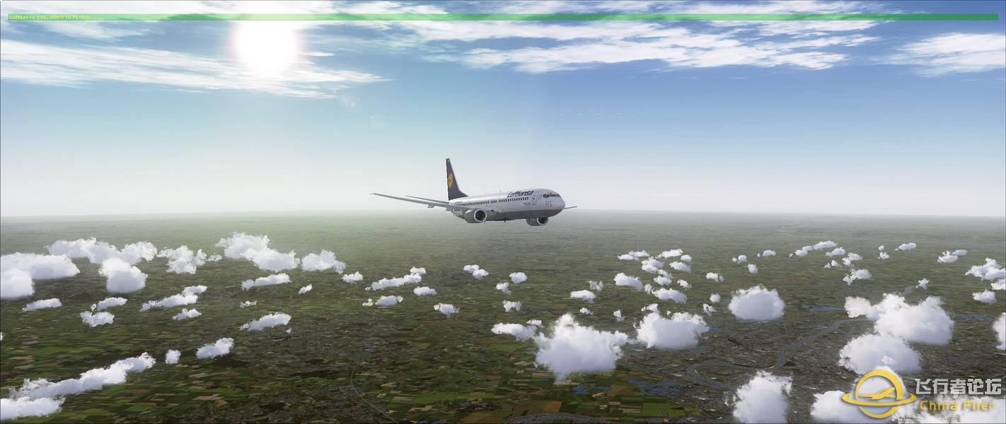 汉莎737-800 法兰克福--维也纳 多图杀猫-2614 