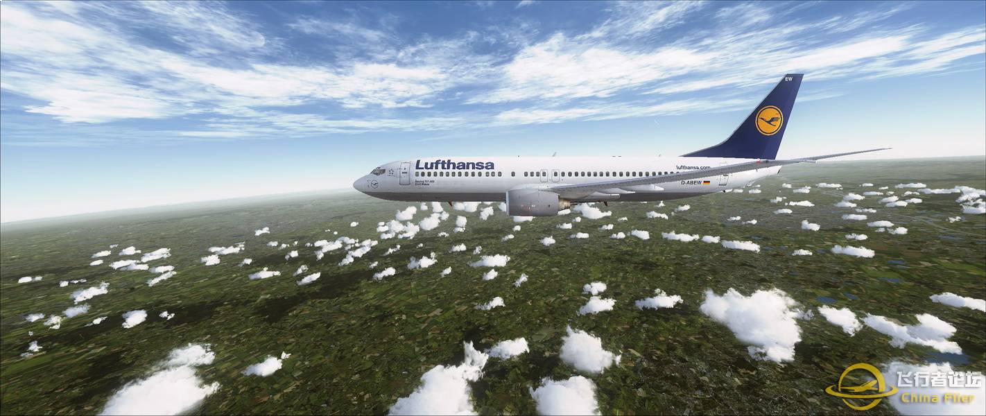 汉莎737-800 法兰克福--维也纳 多图杀猫-2952 