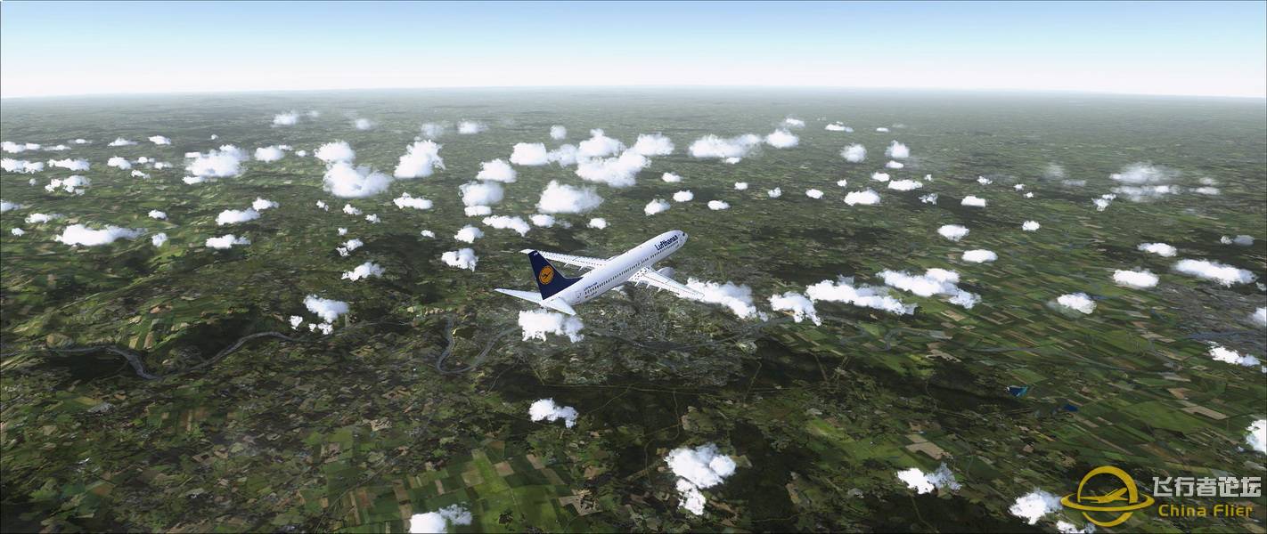 汉莎737-800 法兰克福--维也纳 多图杀猫-9436 