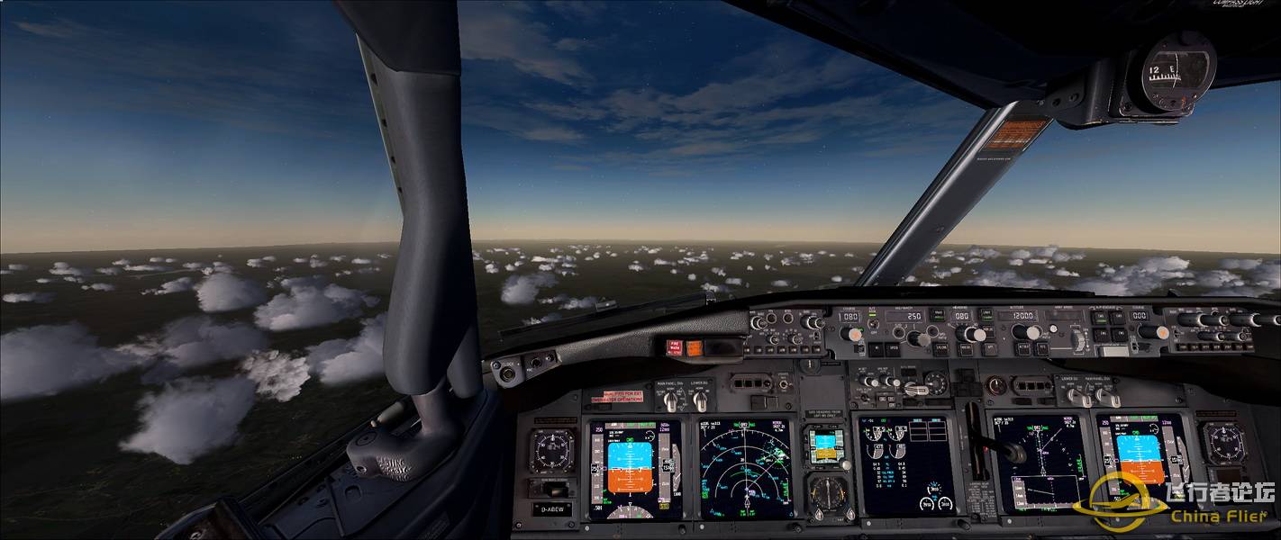 汉莎737-800 法兰克福--维也纳 多图杀猫-6775 