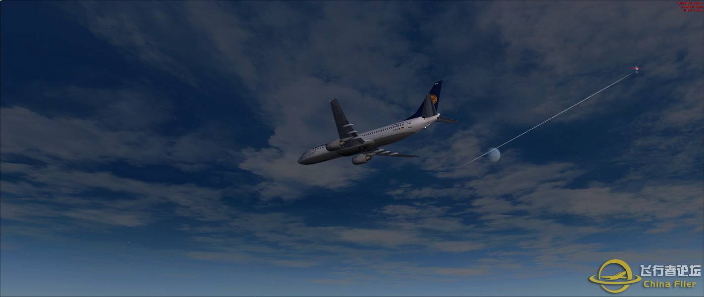 汉莎737-800 法兰克福--维也纳 多图杀猫-6915 