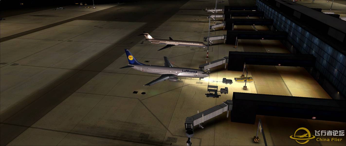 汉莎737-800 法兰克福--维也纳 多图杀猫-4417 