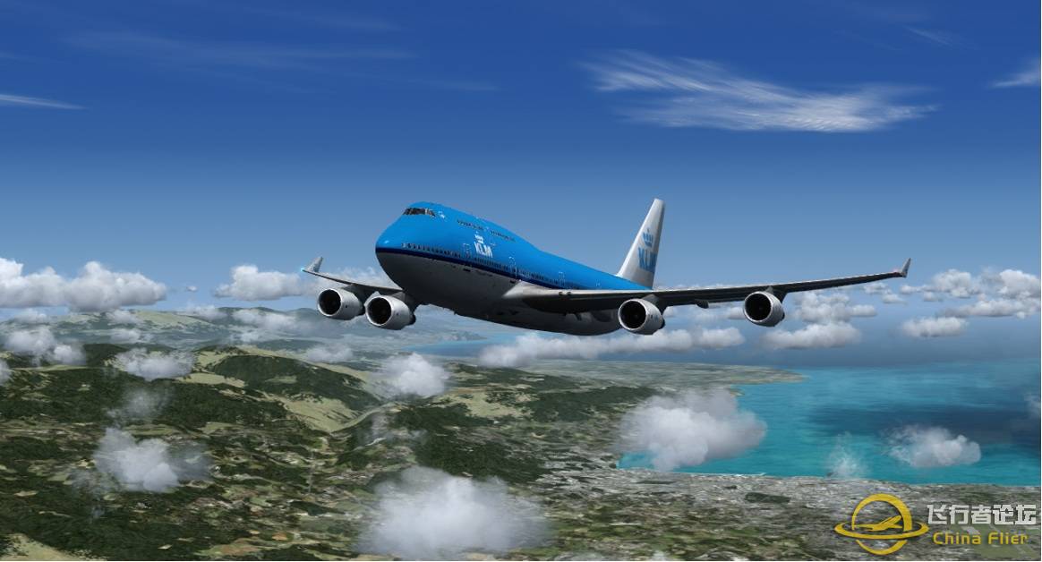 P3D V2 里的PMDG744-2028 