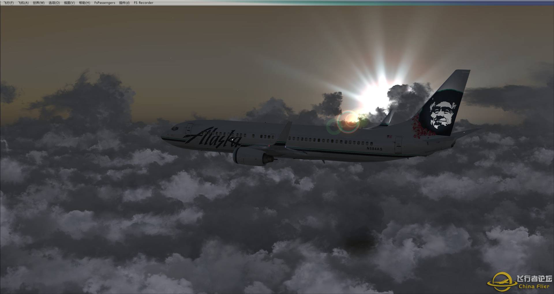 最近的飞行图图-4147 