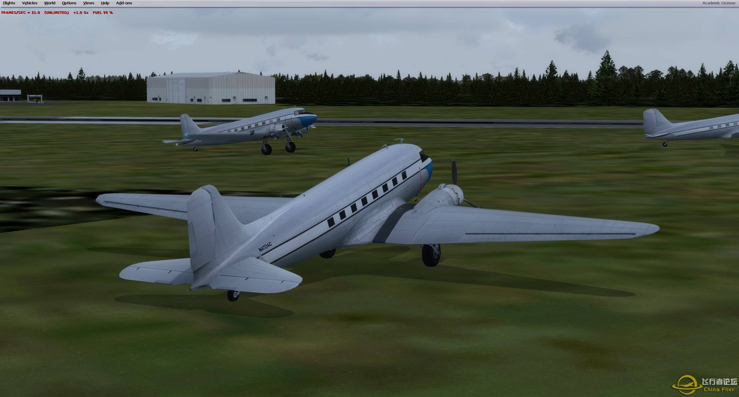 【2314】【VATSIM】今天，我们飞跃了驼峰！-3334 