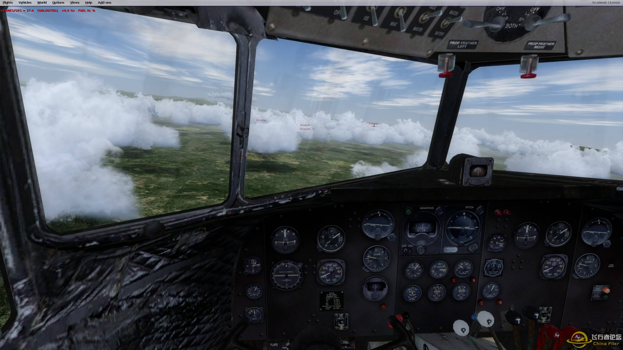 【2314】【VATSIM】今天，我们飞跃了驼峰！-6229 