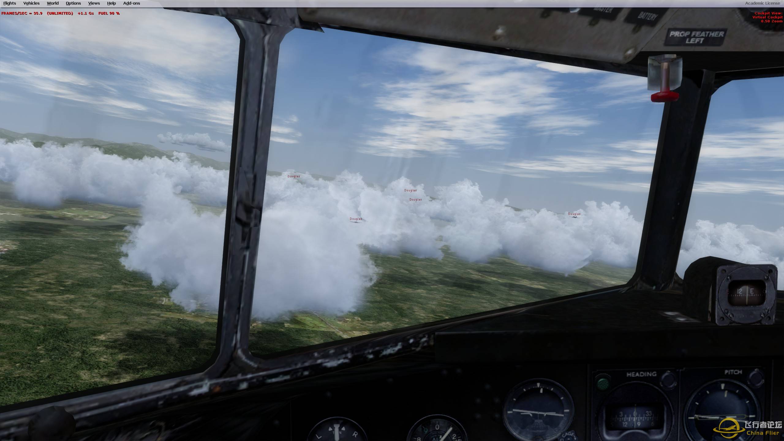 【2314】【VATSIM】今天，我们飞跃了驼峰！-9181 