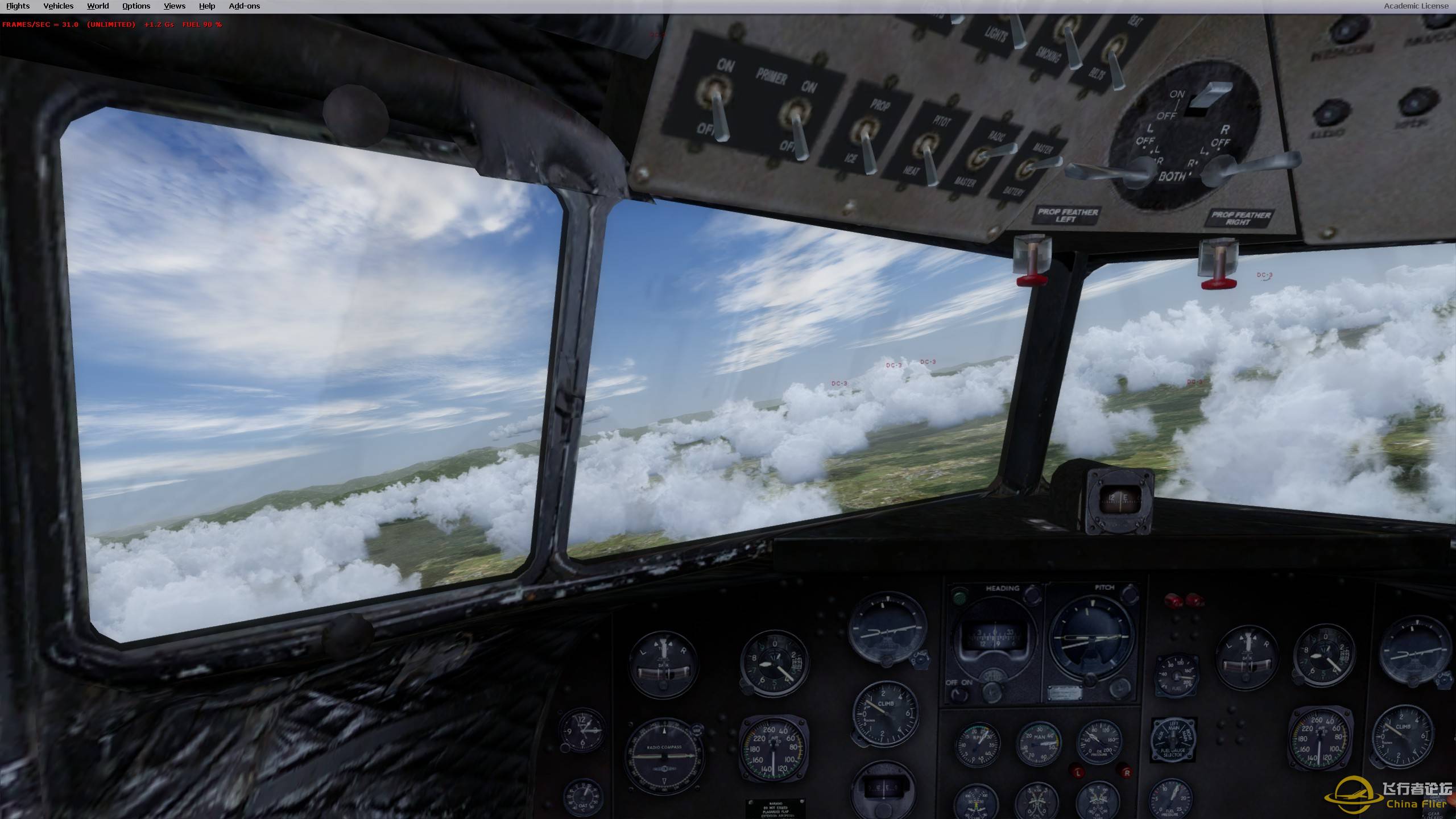 【2314】【VATSIM】今天，我们飞跃了驼峰！-234 