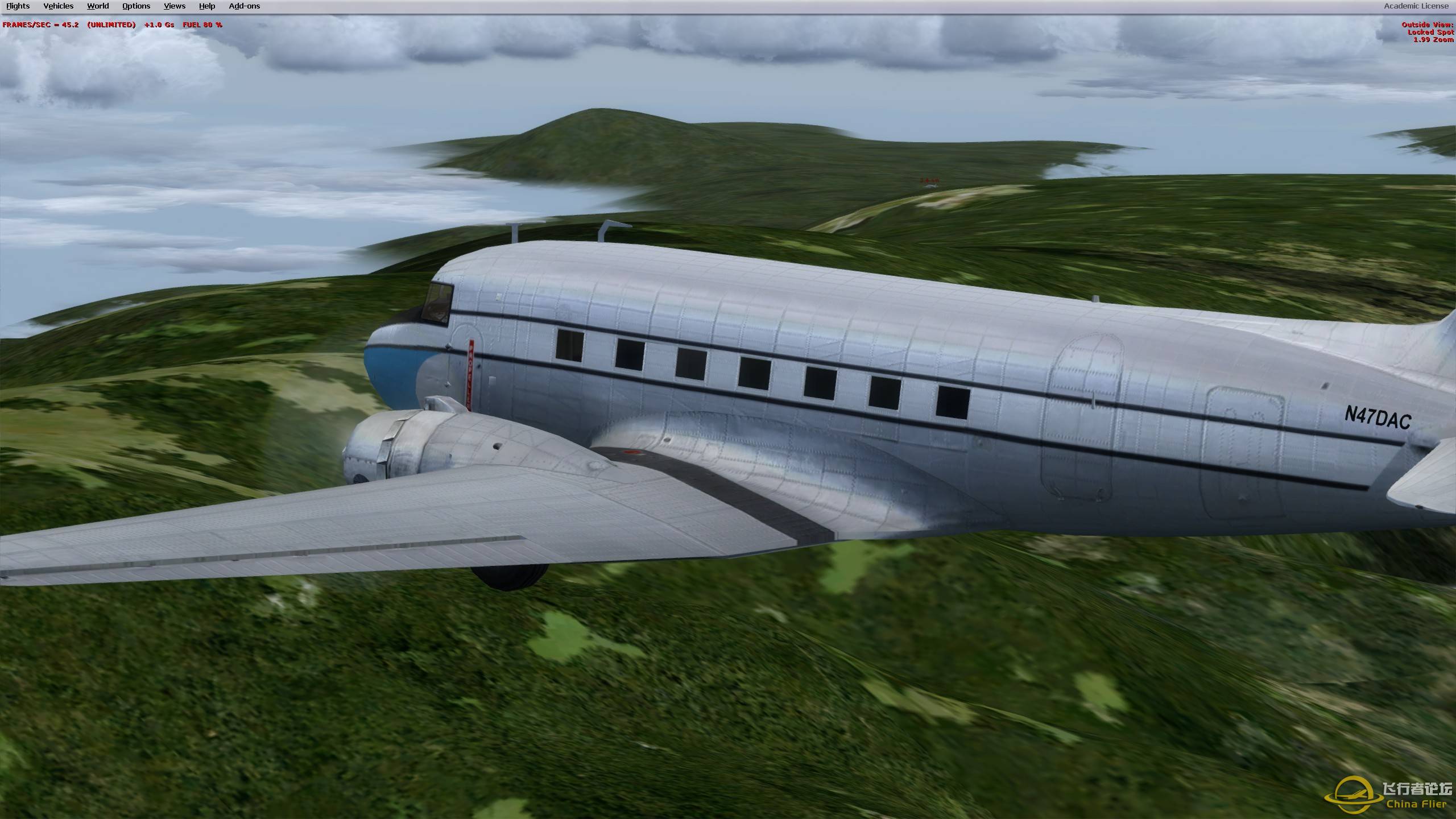 【2314】【VATSIM】今天，我们飞跃了驼峰！-8859 