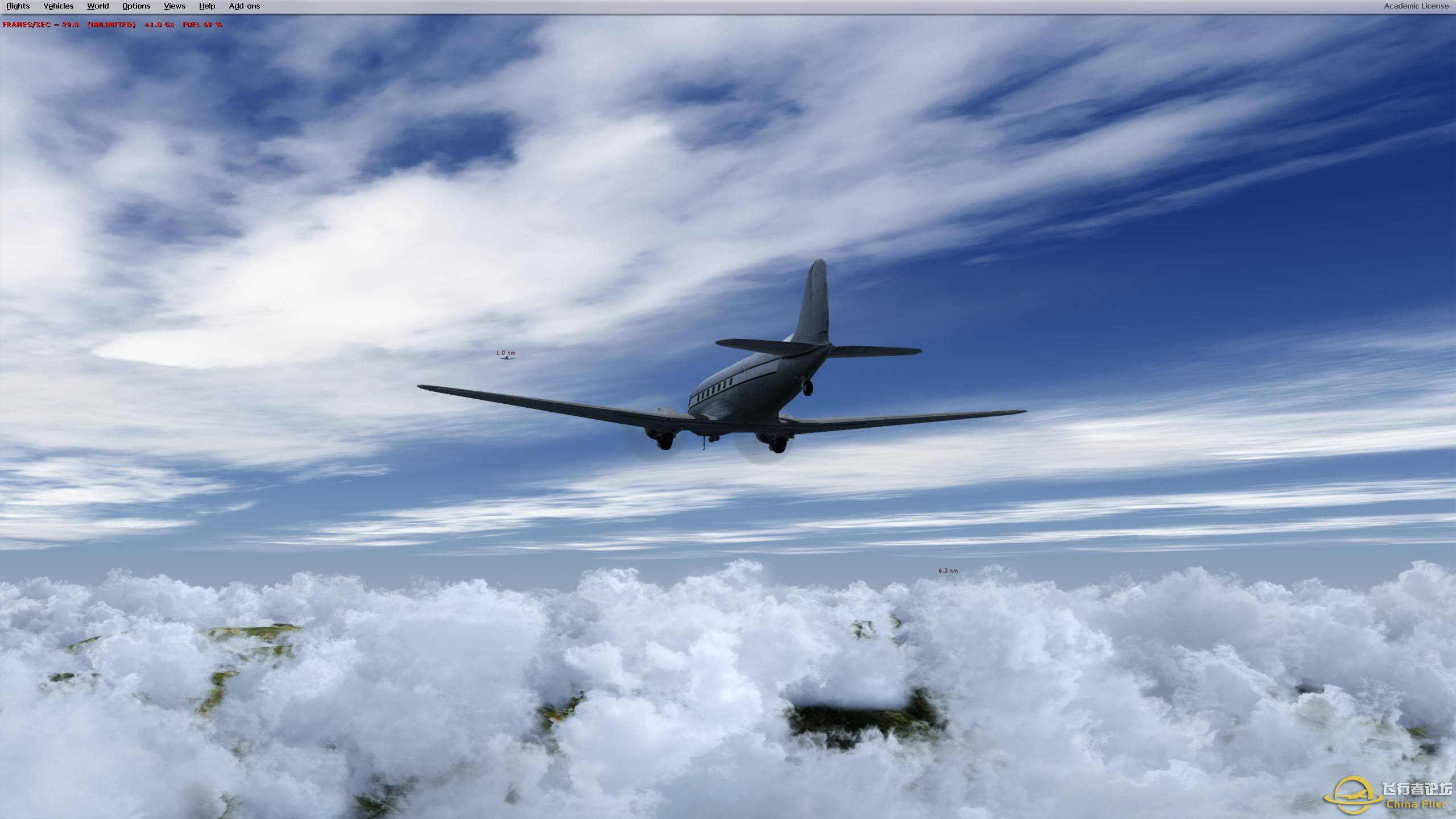 【2314】【VATSIM】今天，我们飞跃了驼峰！-6269 