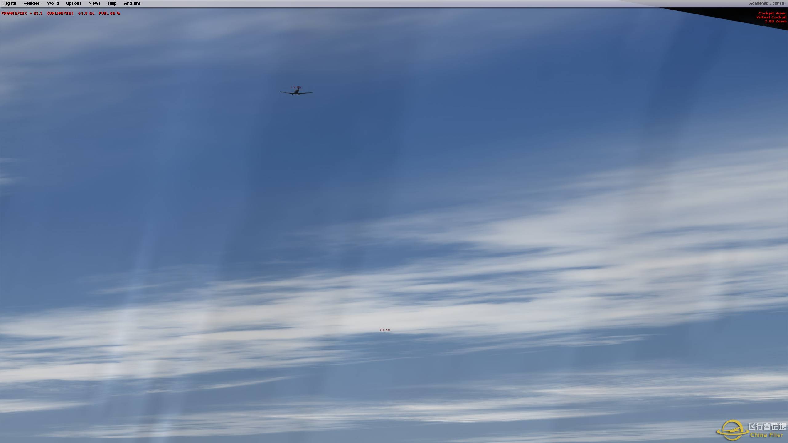 【2314】【VATSIM】今天，我们飞跃了驼峰！-9121 