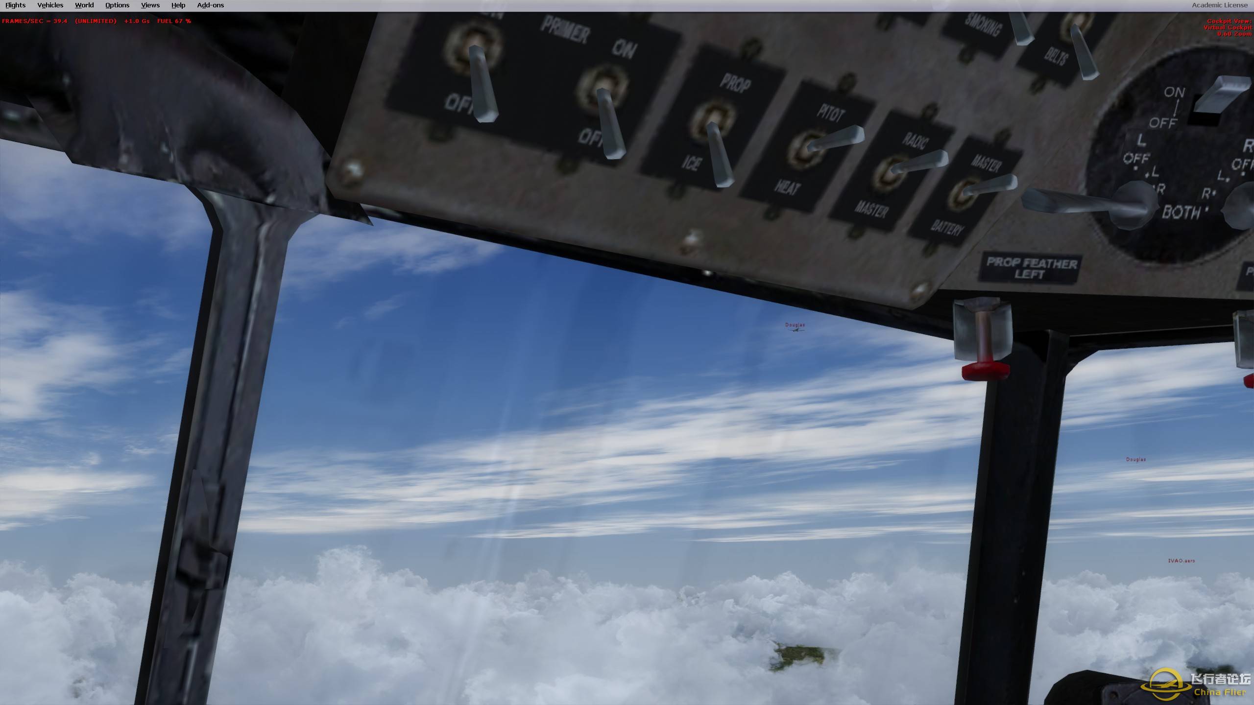 【2314】【VATSIM】今天，我们飞跃了驼峰！-1885 