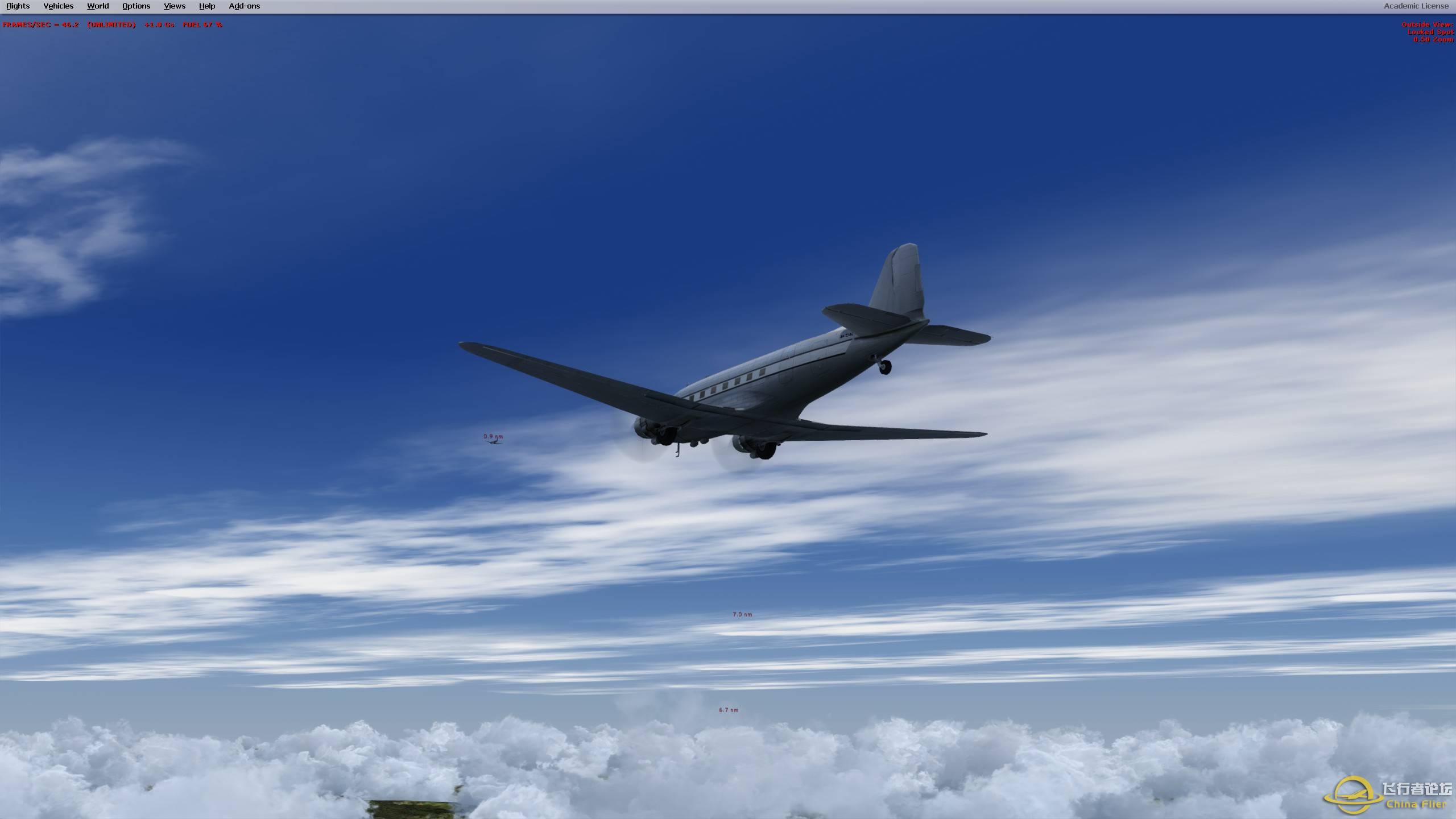 【2314】【VATSIM】今天，我们飞跃了驼峰！-7895 