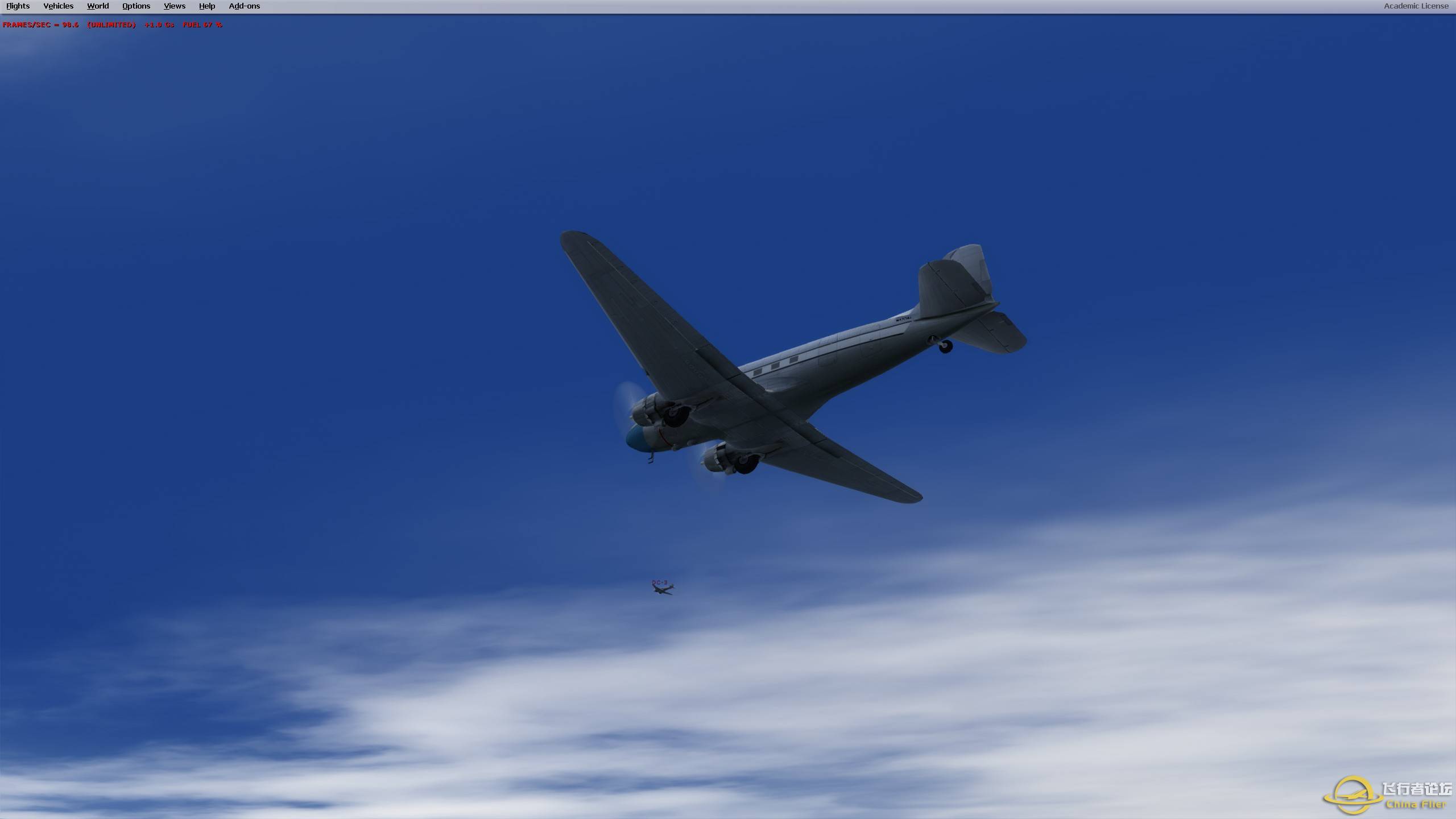【2314】【VATSIM】今天，我们飞跃了驼峰！-5710 