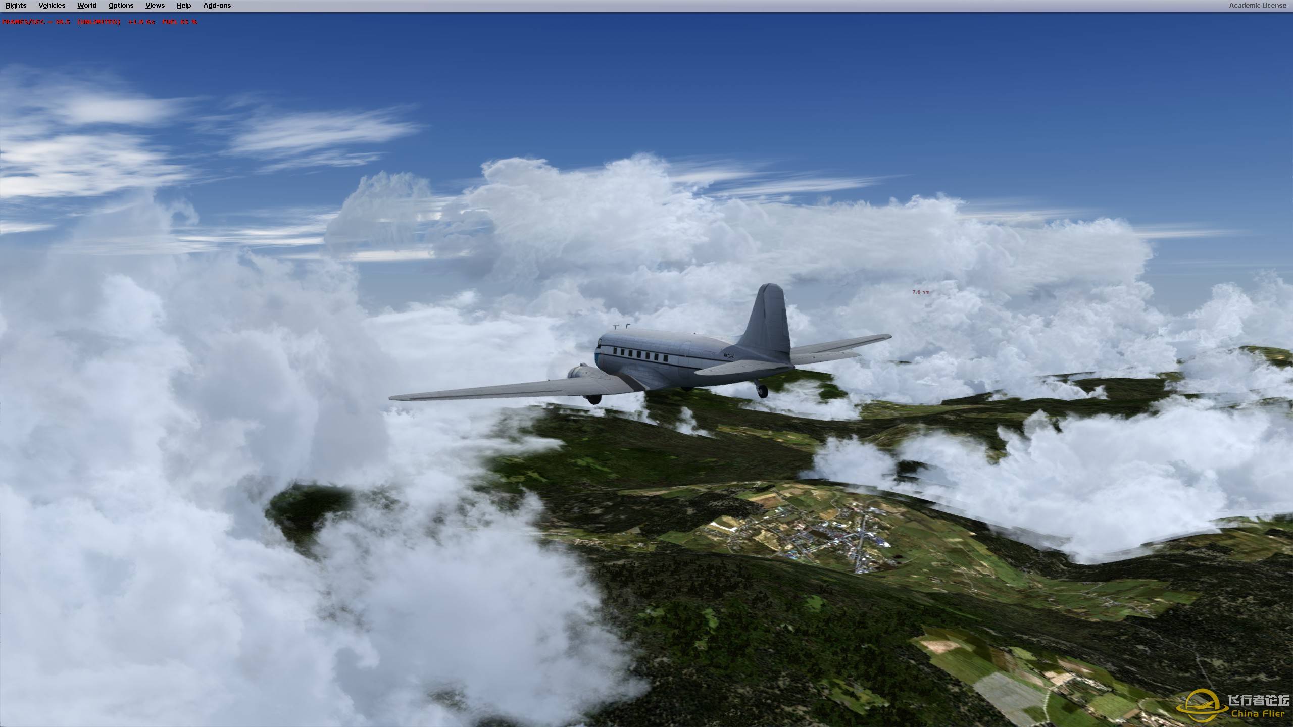 【2314】【VATSIM】今天，我们飞跃了驼峰！-768 