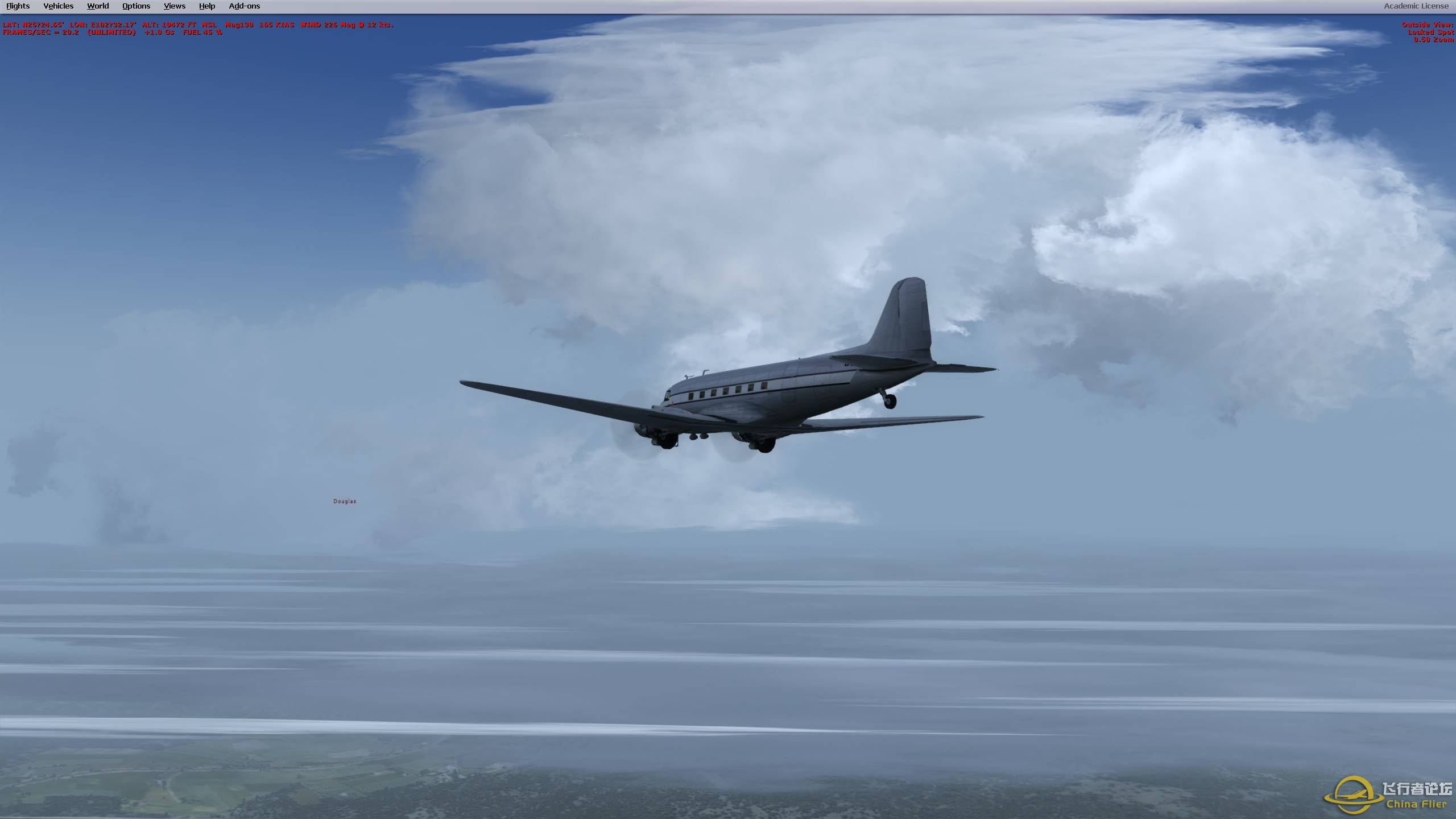 【2314】【VATSIM】今天，我们飞跃了驼峰！-9062 