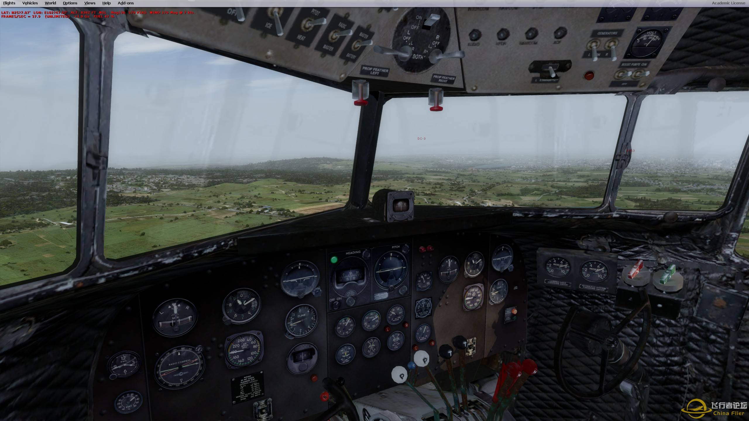 【2314】【VATSIM】今天，我们飞跃了驼峰！-6642 