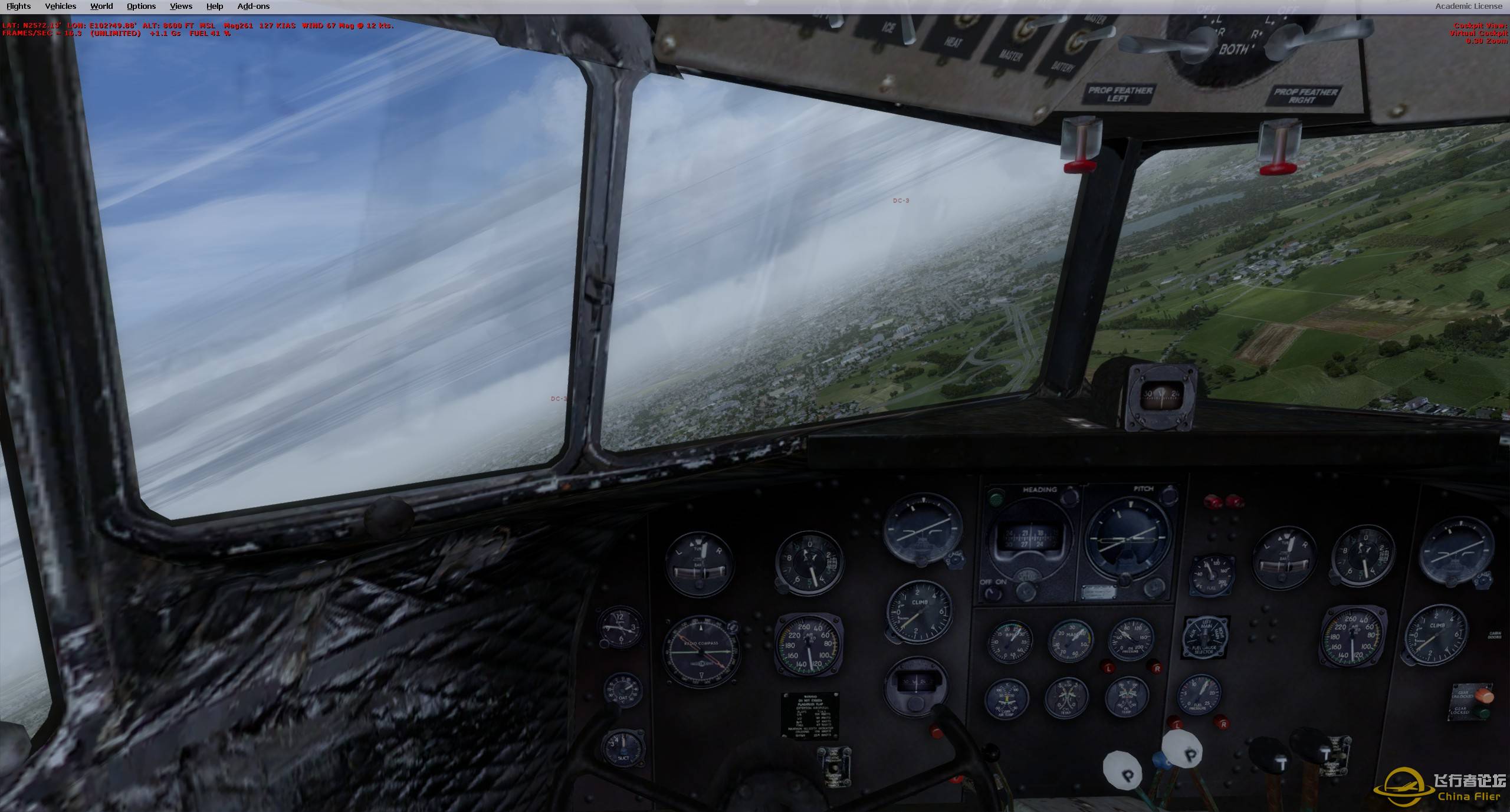 【2314】【VATSIM】今天，我们飞跃了驼峰！-1754 