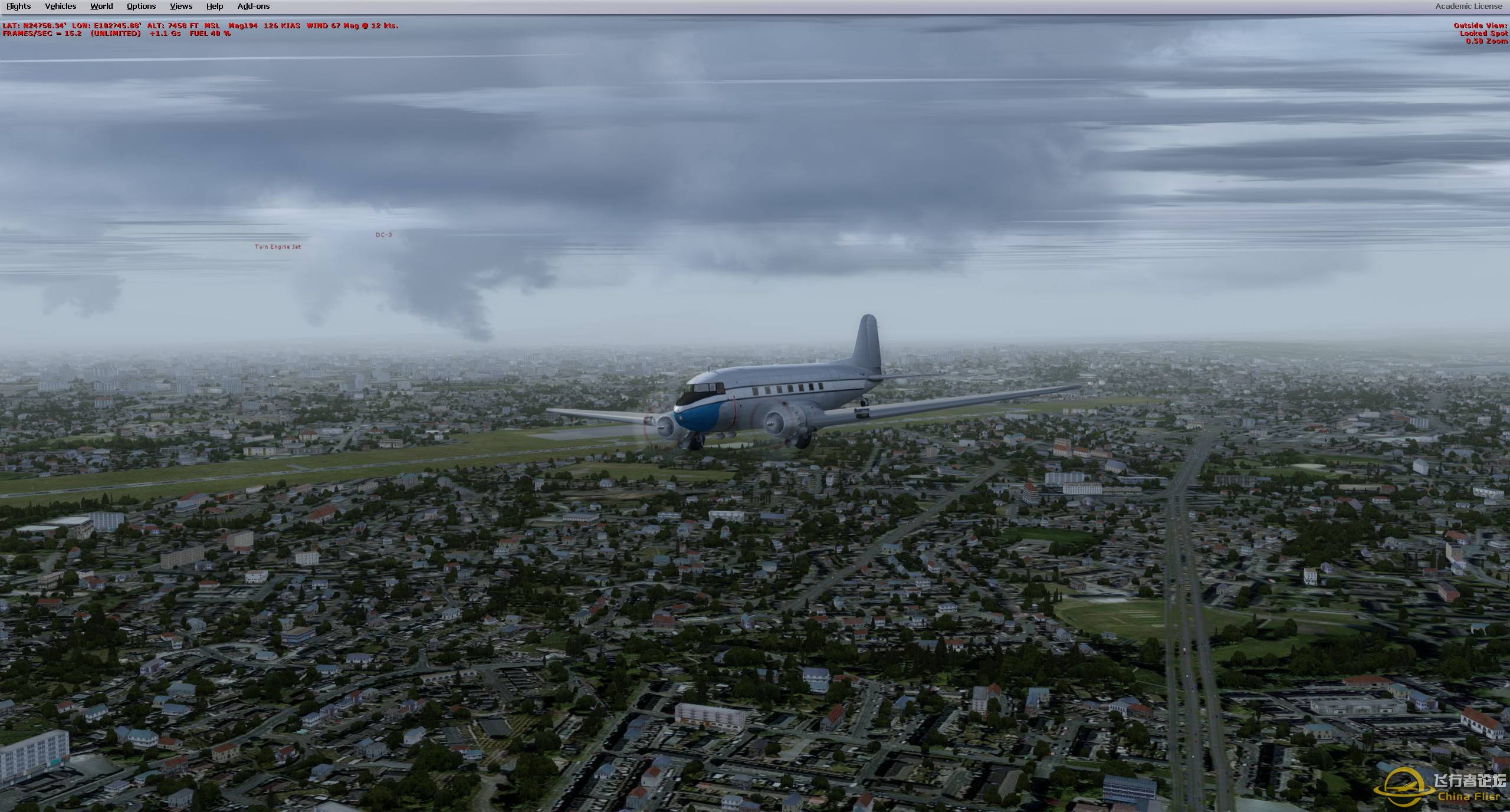 【2314】【VATSIM】今天，我们飞跃了驼峰！-7421 