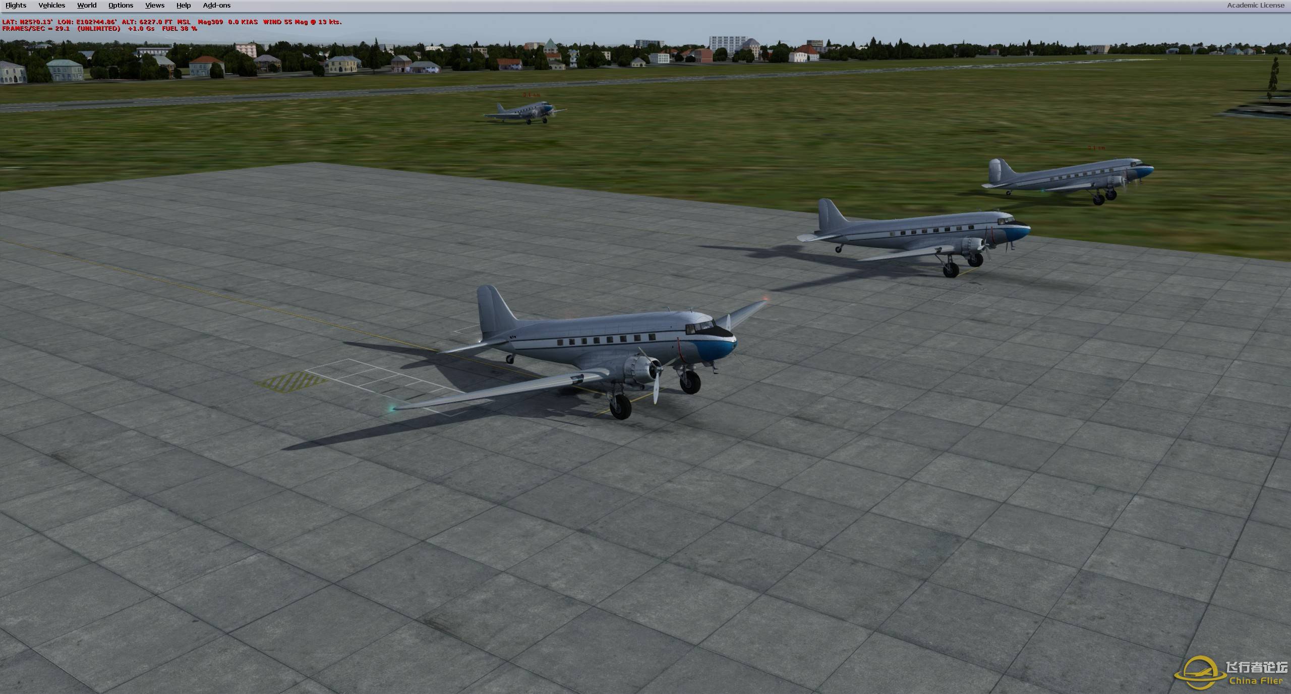 【2314】【VATSIM】今天，我们飞跃了驼峰！-147 